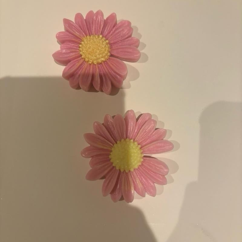 pack of 2 wax melt flowers